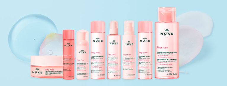 Very Rose: la nueva gama limpiadora de Nuxe